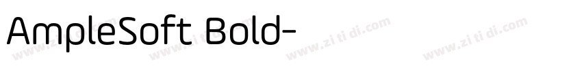 AmpleSoft Bold字体转换